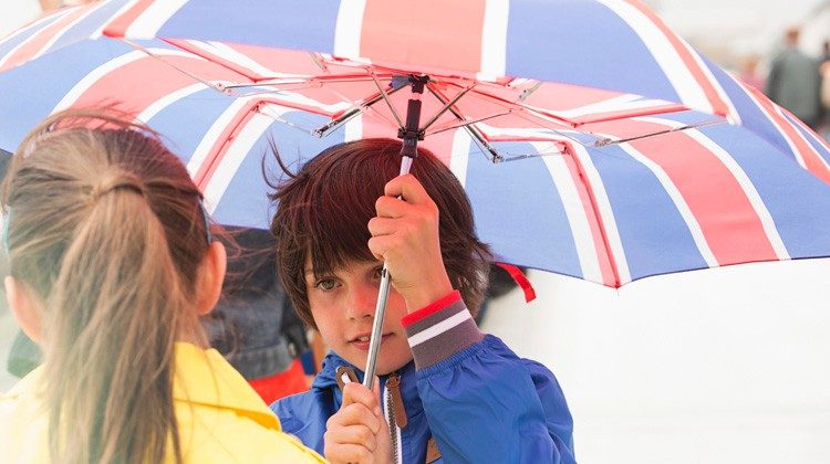 bambino ombrello inglese