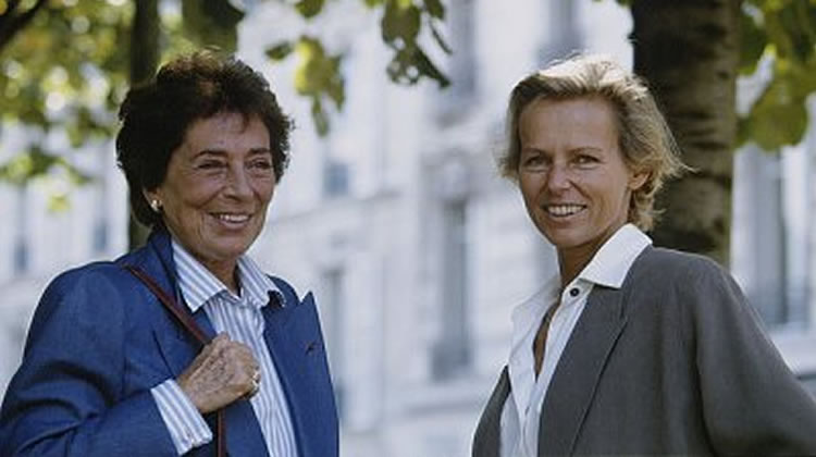 Françoise Giroud e Christine Ockrent