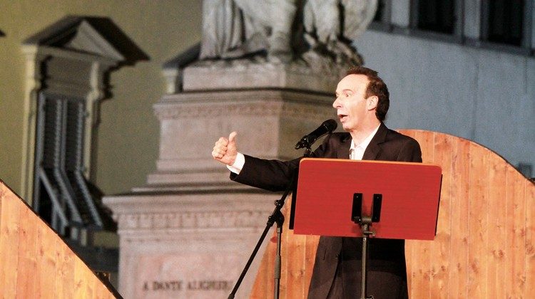 Firenze, Roberto Benigni declama la Divina Commedia, 2012