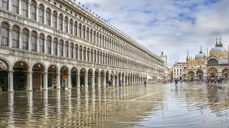 L’innalzamento delle acque, in Italia, colpirà in particolare l’area dell’Adriatico settentrionale
