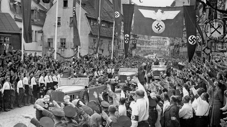 Manifestazione nazista